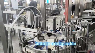 Verticale roterende kartonneermachine