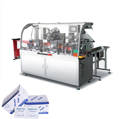 120bags/de de Filmalcohol van Min Wet Wipes Packaging Machine OPP veegt Machine af