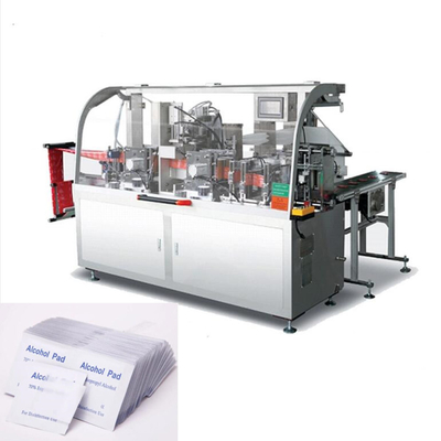 Natte de Desinfectie van het alcoholstootkussen veegt Automatische Verpakkingsmachine af