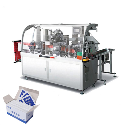 80bags/de Verpakkende Machine van Min Touch Screen Alcohol Pad