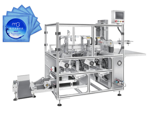 De niet Geweven Film die van het Gezichtsmasker Machine1.2kw Semi Automatisch vouwen