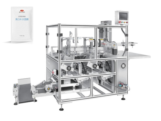 De kosmetische Gezichtsmasker het Vouwen Enige Fase van de Verpakkingsmachine 60HZ