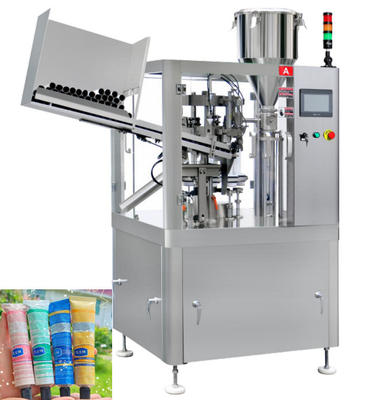 Room Plastic Zacht Buis het Vullen Verzegelend Machine Automatisch Kosmetisch Materiaal 35pcs/Min