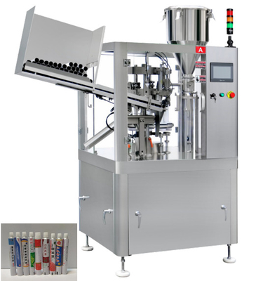 Automatische lotion zachte alu Tube vul- en afdichtmachine fabriek gemaakt