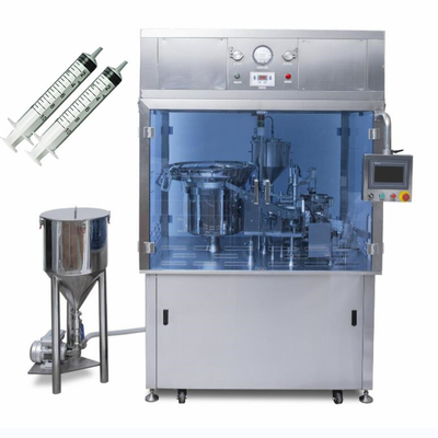 0.5- 80 ml capaciteit voorgevulde spuit vulmachine Siemens PLC Control System Eén spuitstuk
