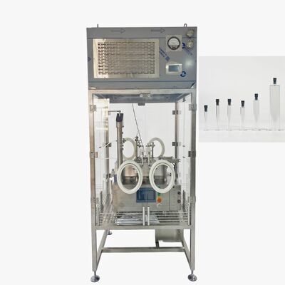 Desktop injectieflacon en voorgevulde spuit vulmachine met laminaire stromingskap