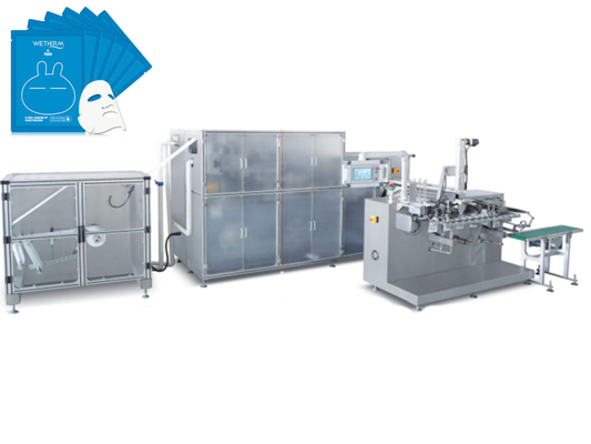 3 partij die het Gezichts de Machineplc van de Maskerverpakking Materiaal van de Controlesamenstelling verzegelen