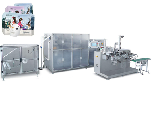 Ce-Certificatie Gezichtsbladmasker die het Schoonheidsmiddel van de Machine60hz Hoge snelheid vouwen