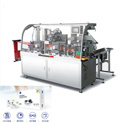 De Verpakkingsmachine van het hoge Capaciteits veegt de Automatische Natte Weefsel met het Zij mist Verzegelen 4, het maken van machine af