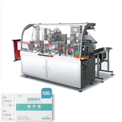 Machine die van het hoge Machts de Natte Weefsel Type met 304 Roestvrij staaldekking vouwen
