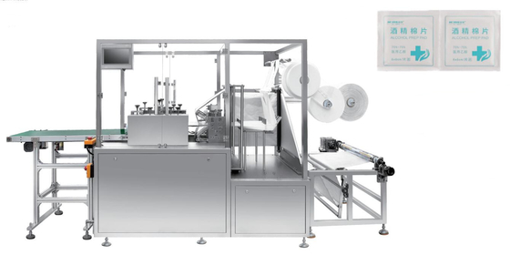 De Verpakkingsmachine van Prepad van de Multilanesalcohol voor Medisch Gebruiks Nat Weefsel