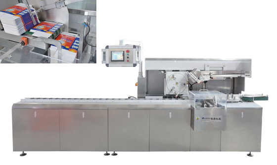 120pcs/Min Pharmaceutical Cartoning Machine de Kartonnerende Machine van de 4 Vouwenbuis