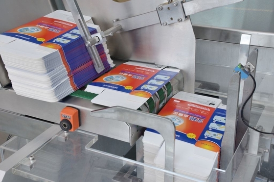 120pcs/Min Pharmaceutical Cartoning Machine de Kartonnerende Machine van de 4 Vouwenbuis