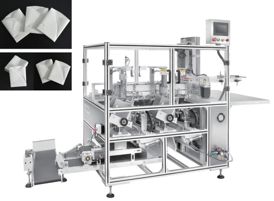 Essentie Vloeibaar 1.2Kw Gezichtsmasker die Machine0.6mpa 50 Zakken/Min vouwen