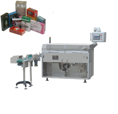 Automatische geparfumeerde cosmetische doos overwrapping cellophane film wrapping machine