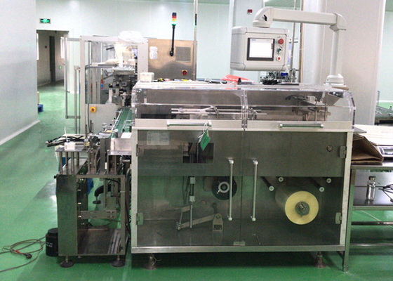 Horizontale Automatische Film verpakkende het krimpen machine voor de Eenvoudige Verrichting van de Sigaretdoos