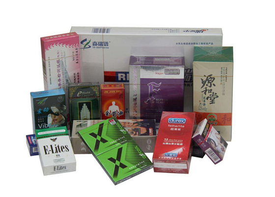 Automatische geparfumeerde cosmetische doos overwrapping cellophane film wrapping machine