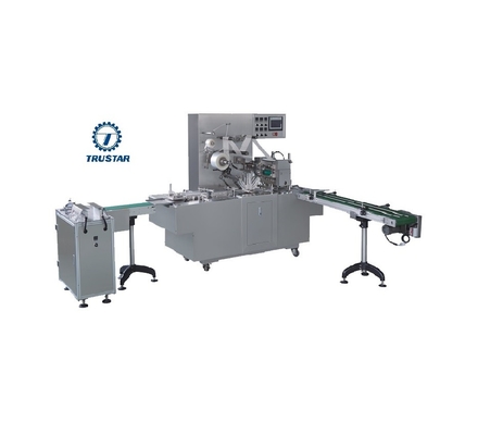 Automatische cellophanefilmverpakkingsmachine cellophaneverpakking voor kartonnen doos zeep medische machines