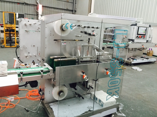 Plastic Film Verpakkende Machine voor PLC van de Doosverpakking Controlesysteem