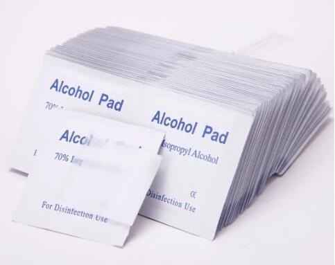 8 Katoenen van de de Stootkussensalcohol van de stegenalcohol Medisch Kosmetisch Stootkussen dat Verpakkingsmachine maakt