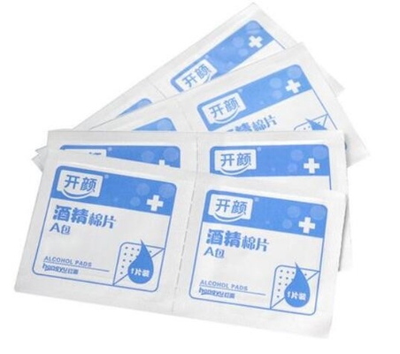 47*50mm de Verpakkingsmachine 1000pcs/Min Automatic Medical van het Alcoholstootkussen