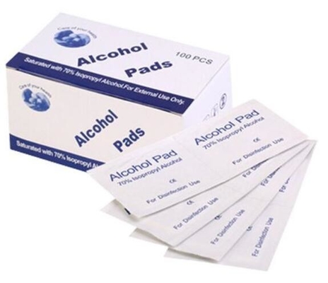 Van Katoenen van het hoge snelheids Enige Stuk Medische de Verpakkingsmachine Alcoholzwabbers
