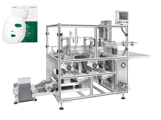 Gezichtsmasker die gezichtsmasker het Voeden het gezichtspak vouwen die van de Machineschoonheid machines van de tussenvoegsel de verzegelende machine vouwen