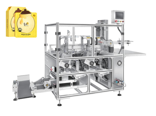 Automatisch Kosmetisch Masker die Verpakkingsmachine 220V vouwen 500 Kg