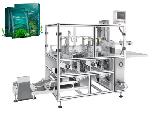 30 Zakken Min Facial Mask Packing Machine Intern Tray Fold Cosmetics Box