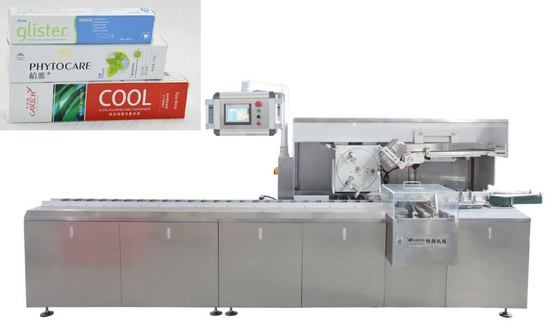 Van het de Machine1.5kw Karton van de zeepbar de Verticale Automatische Kartonnerende Verpakkende Doos