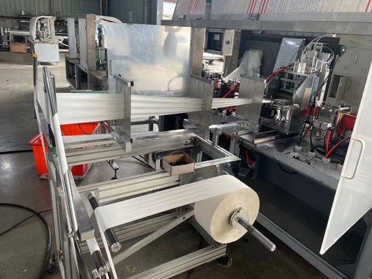 Nat veeg Automatisch Horizontaal Enig de Verpakkingsmateriaal af van de Productiemachine