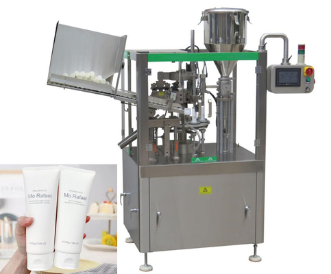 De automatische Zachte Plastic Buis het Vullen Verzegelende Room van de Machine Kosmetische Lotion