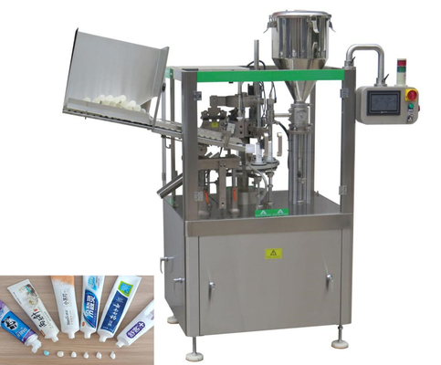Automatische Zachte Buis het Vullen Verzegelende de Handroom van de Machinetandpasta
