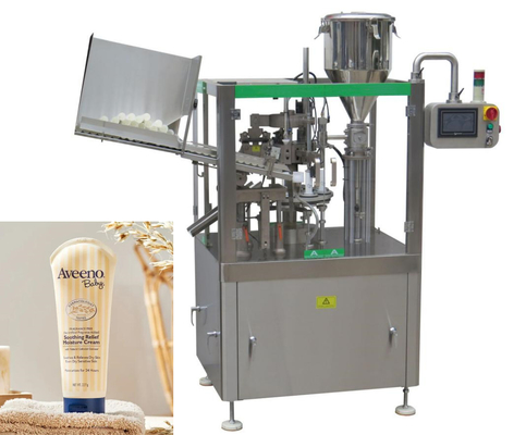 Kosmetische Shampoobuis het Vullen Verzegelende Pijp 0,6 MPa van de Machine Plastic Samenstelling