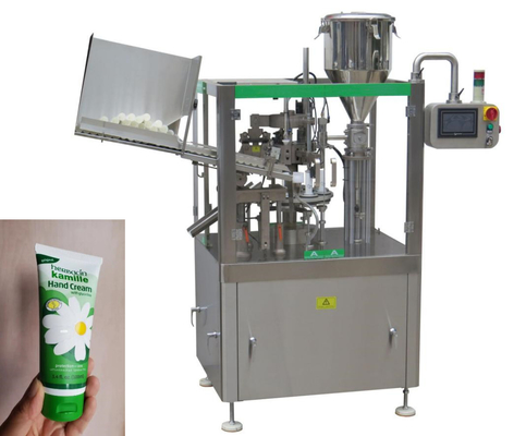 Hoge snelheids Automatische Buis het Vullen Verzegelende Machine voor de Room van de de Emulsiepapaja van de Lichaamslotion