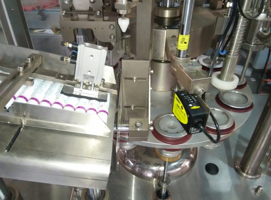 De auto Kosmetische Buis Vullende en Verzegelende Machinefabrikant van Alu van de Roomlotion Zachte