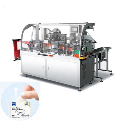 Gezichts Nat veegt Verpakkende Machine af, was-vrij veegt verpakkingsmachine af