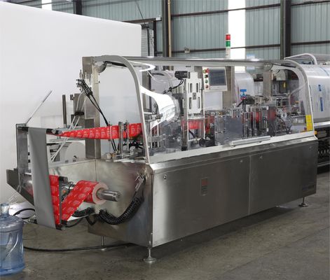 High Speed Single Sachet Wet Wipe Packing Machine Vierzijdige Afdichting Alcohol Prep Pad Packaging Machine