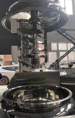 Mayonaise Huid Blekende Haar Kleur kleurstof Cosmetische Creme Maker Mixing Machine Vacuüm Homogenizer Emulgator Mixer