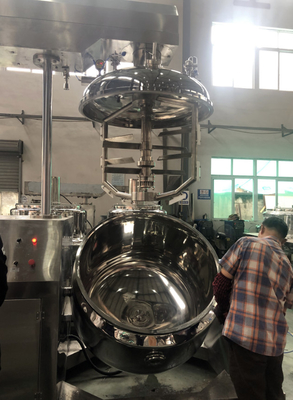 1000L Hoogcapaciteits Creme Maker Vacuum Homogeniserende Emulgator Gel Mixing Machine