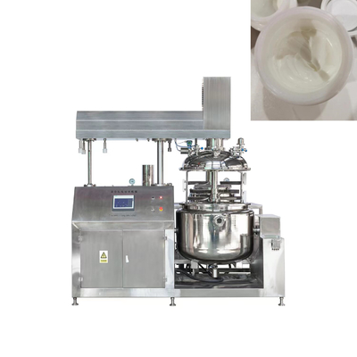 Chemische vloeibare zeepmachine homogeniserende mixer cosmetische verwarming roestvrij staal dubbel gehaakte mengtank