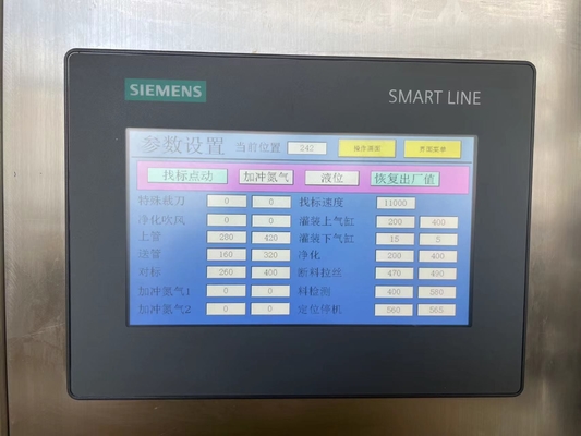 Automatische vul- en afdichtmachine voor kunststofbuizen