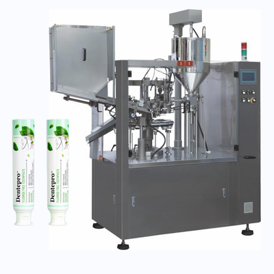 Volledig automatische cosmetische crème tandpasta buisvuller en afdichter Plastic tube vul- en afdichtmachine