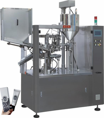 Precision gelamineerd Aluminium zachte buis Vollediging Sealing Machine snelheid 50-75pcs/Min