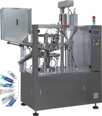 Automatische aluminium / metaal / plastic / composiet materiaal buis vuller verzegel voor cosmetica voedsel dagelijks