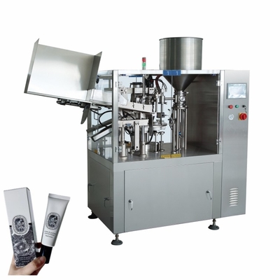 Automatische cosmetische buisvulmachine Pijpvul- en afdichtmachine