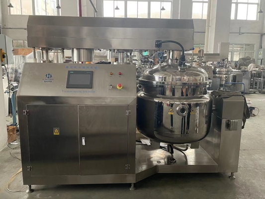 Hoogwaardige tandpasta Vacuüm emulgator Laboratorium Mixer Machine Vacuüm Emulgator Homogenizer Blending Tank