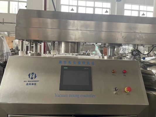 Hoogwaardige tandpasta Vacuüm emulgator Laboratorium Mixer Machine Vacuüm Emulgator Homogenizer Blending Tank