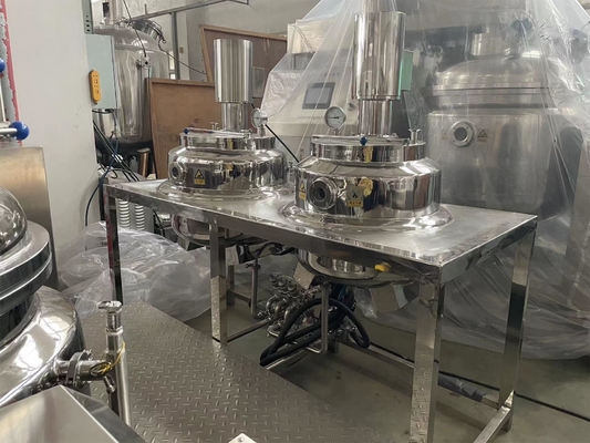 vacuümmixers, homogenisatoren, paste-mixtanks, machines voor het maken van lichaamslotions en crèmes