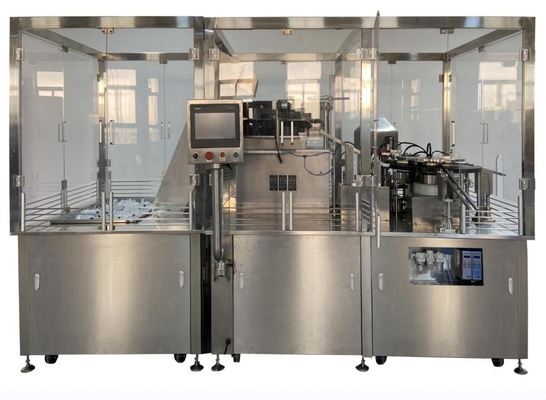 Automatische plastic wegwerp voorgevulde injectiespuit met gelvulmachine
